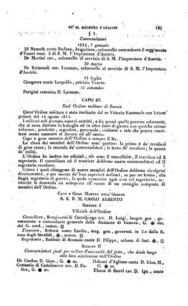 Calendario generale pe' Regii Stati pubblicato con autorità del Governo e con privilegio di S.S.R.M