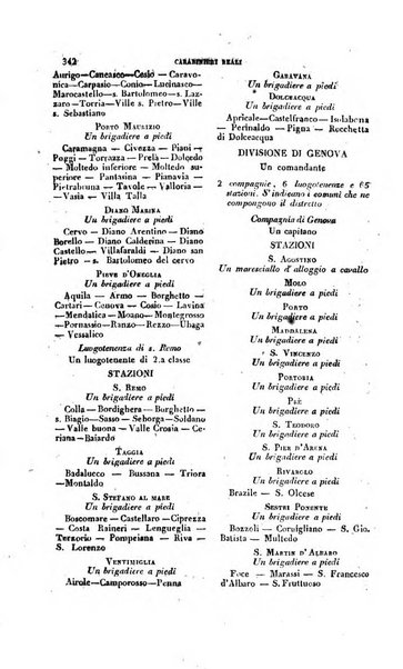 Calendario generale pe' Regii Stati pubblicato con autorità del Governo e con privilegio di S.S.R.M