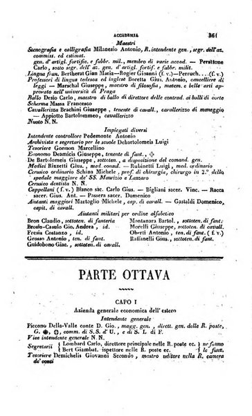 Calendario generale pe' Regii Stati pubblicato con autorità del Governo e con privilegio di S.S.R.M