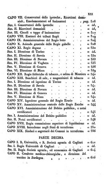 Calendario generale pe' Regii Stati pubblicato con autorità del Governo e con privilegio di S.S.R.M