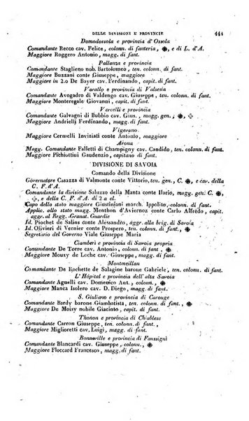 Calendario generale pe' Regii Stati pubblicato con autorità del Governo e con privilegio di S.S.R.M