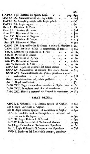 Calendario generale pe' Regii Stati pubblicato con autorità del Governo e con privilegio di S.S.R.M