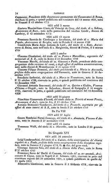 Calendario generale pe' Regii Stati pubblicato con autorità del Governo e con privilegio di S.S.R.M