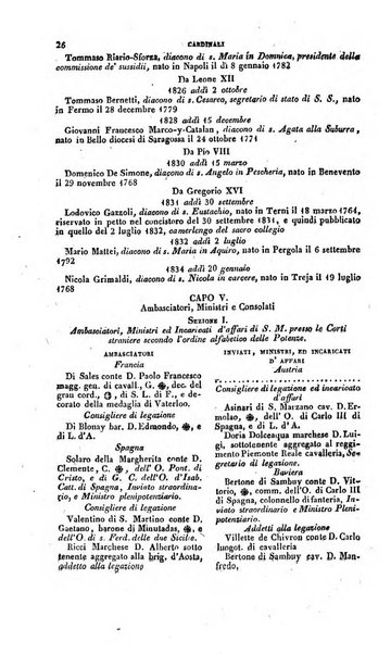 Calendario generale pe' Regii Stati pubblicato con autorità del Governo e con privilegio di S.S.R.M