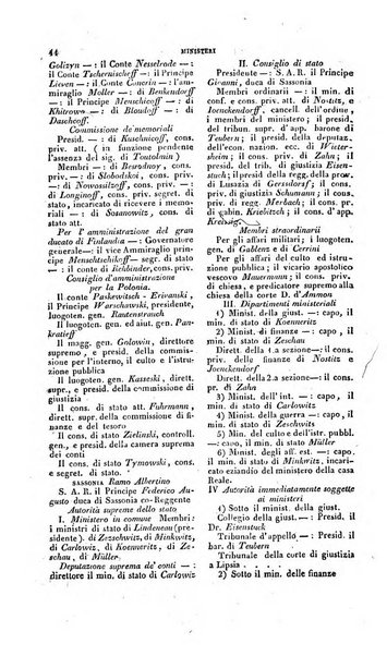 Calendario generale pe' Regii Stati pubblicato con autorità del Governo e con privilegio di S.S.R.M