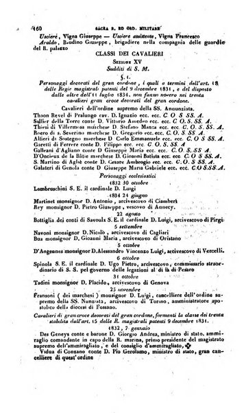 Calendario generale pe' Regii Stati pubblicato con autorità del Governo e con privilegio di S.S.R.M