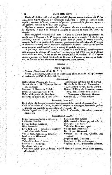 Calendario generale pe' Regii Stati pubblicato con autorità del Governo e con privilegio di S.S.R.M