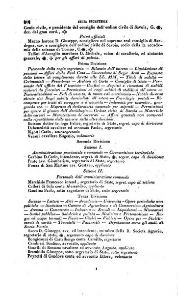 Calendario generale pe' Regii Stati pubblicato con autorità del Governo e con privilegio di S.S.R.M