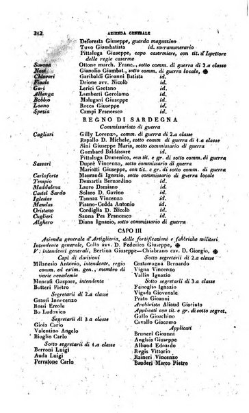 Calendario generale pe' Regii Stati pubblicato con autorità del Governo e con privilegio di S.S.R.M