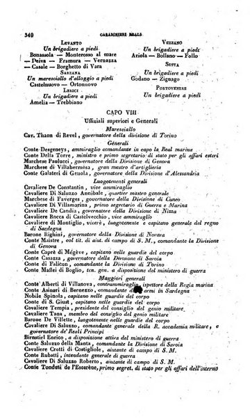 Calendario generale pe' Regii Stati pubblicato con autorità del Governo e con privilegio di S.S.R.M