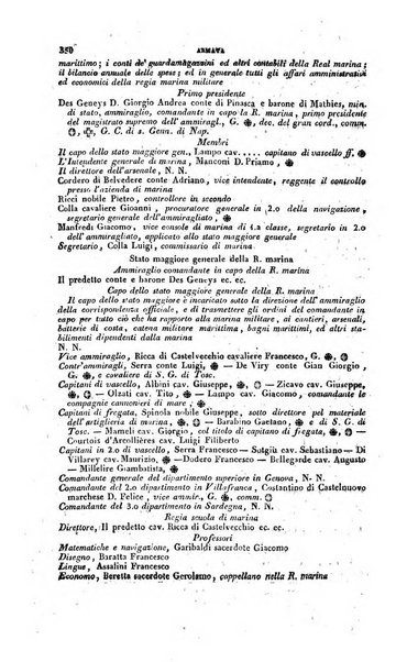 Calendario generale pe' Regii Stati pubblicato con autorità del Governo e con privilegio di S.S.R.M