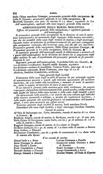 Calendario generale pe' Regii Stati pubblicato con autorità del Governo e con privilegio di S.S.R.M