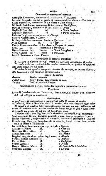 Calendario generale pe' Regii Stati pubblicato con autorità del Governo e con privilegio di S.S.R.M