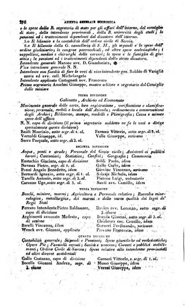 Calendario generale pe' Regii Stati pubblicato con autorità del Governo e con privilegio di S.S.R.M