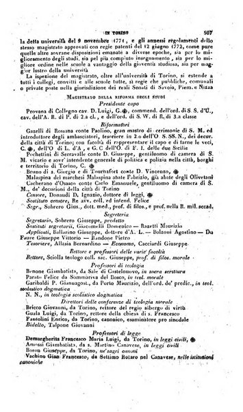 Calendario generale pe' Regii Stati pubblicato con autorità del Governo e con privilegio di S.S.R.M