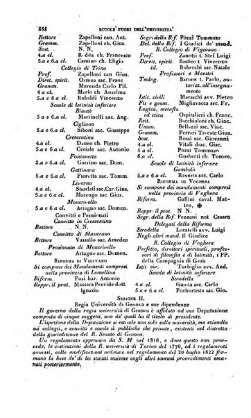 Calendario generale pe' Regii Stati pubblicato con autorità del Governo e con privilegio di S.S.R.M