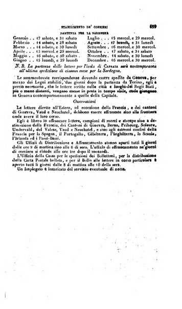 Calendario generale pe' Regii Stati pubblicato con autorità del Governo e con privilegio di S.S.R.M