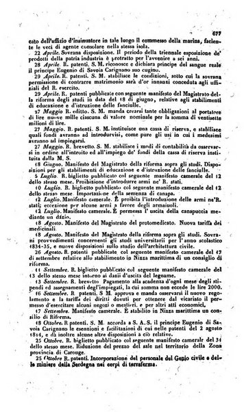 Calendario generale pe' Regii Stati pubblicato con autorità del Governo e con privilegio di S.S.R.M