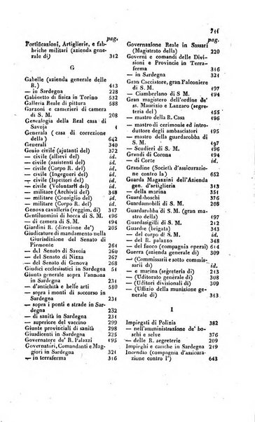 Calendario generale pe' Regii Stati pubblicato con autorità del Governo e con privilegio di S.S.R.M