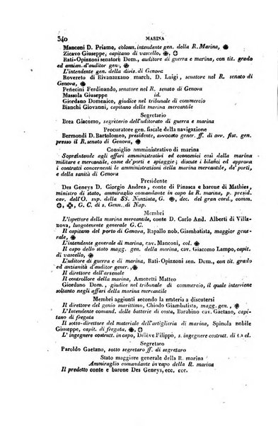 Calendario generale pe' Regii Stati pubblicato con autorità del Governo e con privilegio di S.S.R.M