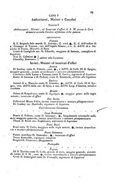 Calendario generale pe' Regii Stati pubblicato con autorità del Governo e con privilegio di S.S.R.M