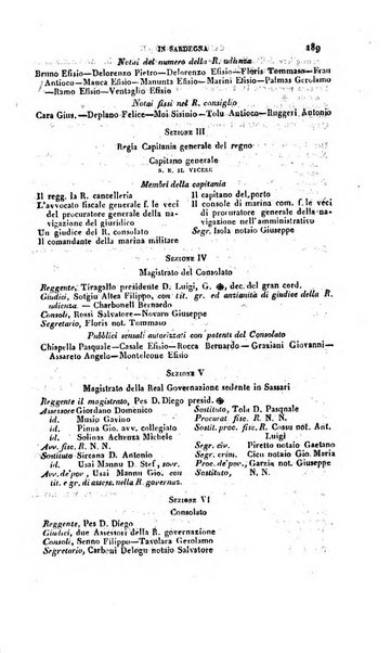 Calendario generale pe' Regii Stati pubblicato con autorità del Governo e con privilegio di S.S.R.M