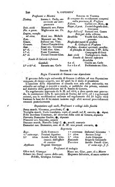 Calendario generale pe' Regii Stati pubblicato con autorità del Governo e con privilegio di S.S.R.M