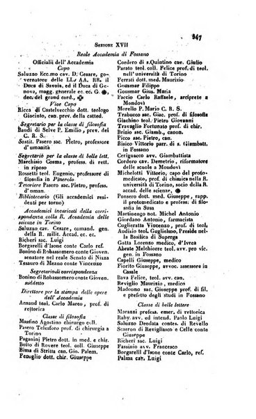 Calendario generale pe' Regii Stati pubblicato con autorità del Governo e con privilegio di S.S.R.M