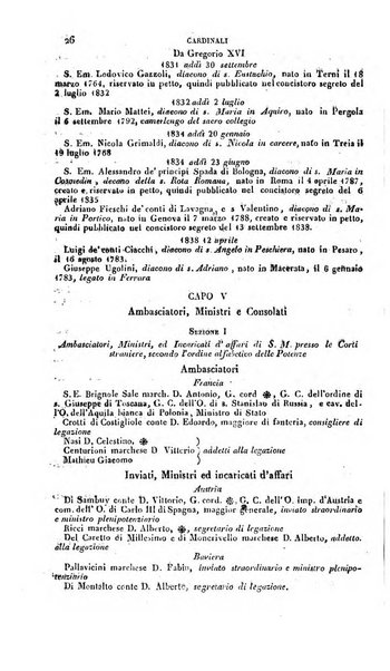 Calendario generale pe' Regii Stati pubblicato con autorità del Governo e con privilegio di S.S.R.M