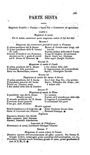 Calendario generale pe' Regii Stati pubblicato con autorità del Governo e con privilegio di S.S.R.M