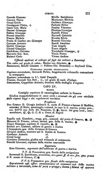 Calendario generale pe' Regii Stati pubblicato con autorità del Governo e con privilegio di S.S.R.M