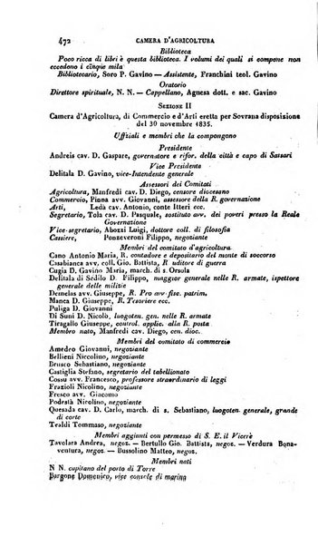 Calendario generale pe' Regii Stati pubblicato con autorità del Governo e con privilegio di S.S.R.M