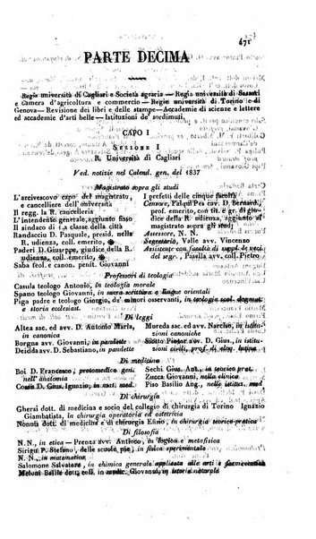 Calendario generale pe' Regii Stati pubblicato con autorità del Governo e con privilegio di S.S.R.M