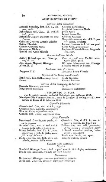 Calendario generale pe' Regii Stati pubblicato con autorità del Governo e con privilegio di S.S.R.M