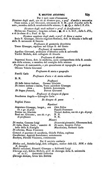 Calendario generale pe' Regii Stati pubblicato con autorità del Governo e con privilegio di S.S.R.M