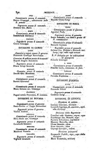 Calendario generale pe' Regii Stati pubblicato con autorità del Governo e con privilegio di S.S.R.M