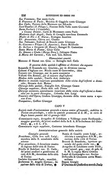 Calendario generale pe' Regii Stati pubblicato con autorità del Governo e con privilegio di S.S.R.M