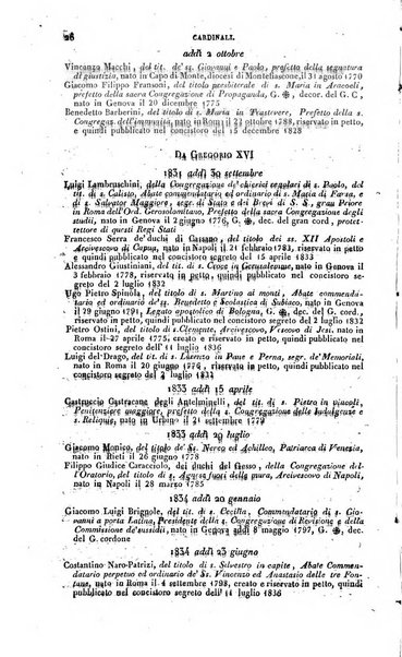 Calendario generale pe' Regii Stati pubblicato con autorità del Governo e con privilegio di S.S.R.M