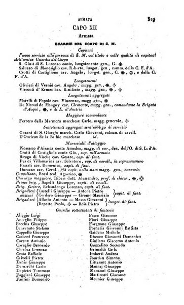 Calendario generale pe' Regii Stati pubblicato con autorità del Governo e con privilegio di S.S.R.M