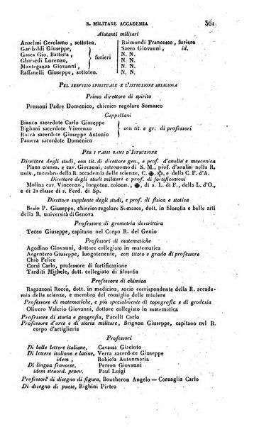 Calendario generale pe' Regii Stati pubblicato con autorità del Governo e con privilegio di S.S.R.M