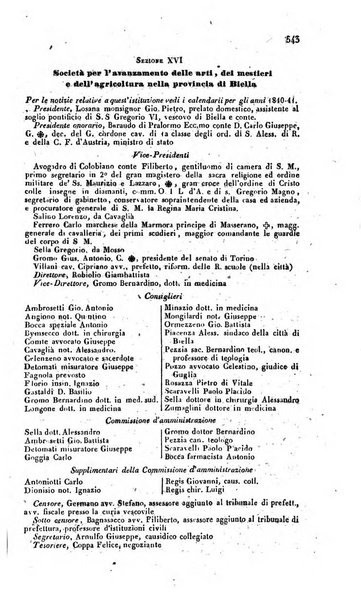 Calendario generale pe' Regii Stati pubblicato con autorità del Governo e con privilegio di S.S.R.M