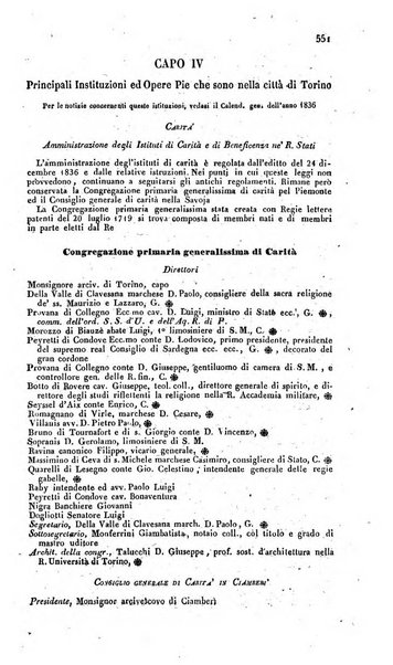 Calendario generale pe' Regii Stati pubblicato con autorità del Governo e con privilegio di S.S.R.M