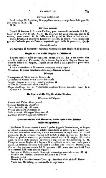 Calendario generale pe' Regii Stati pubblicato con autorità del Governo e con privilegio di S.S.R.M