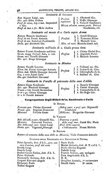 Calendario generale pe' Regii Stati pubblicato con autorità del Governo e con privilegio di S.S.R.M