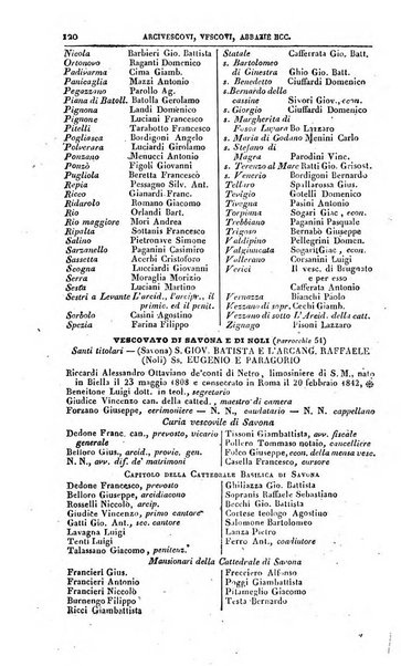 Calendario generale pe' Regii Stati pubblicato con autorità del Governo e con privilegio di S.S.R.M