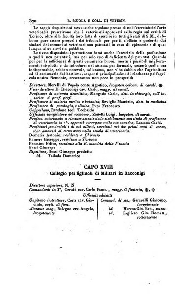 Calendario generale pe' Regii Stati pubblicato con autorità del Governo e con privilegio di S.S.R.M