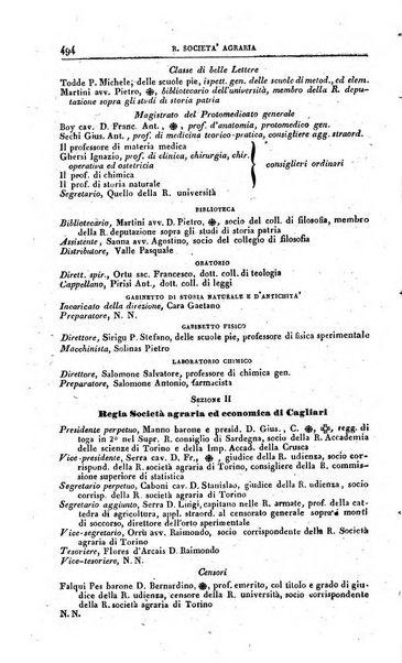 Calendario generale pe' Regii Stati pubblicato con autorità del Governo e con privilegio di S.S.R.M