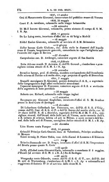 Calendario generale pe' Regii Stati pubblicato con autorità del Governo e con privilegio di S.S.R.M