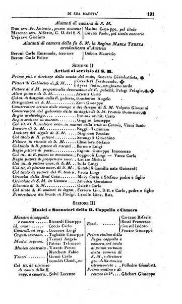 Calendario generale pe' Regii Stati pubblicato con autorità del Governo e con privilegio di S.S.R.M