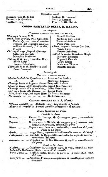 Calendario generale pe' Regii Stati pubblicato con autorità del Governo e con privilegio di S.S.R.M